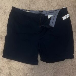 Nautica Men's Navy Flat Front Shorts